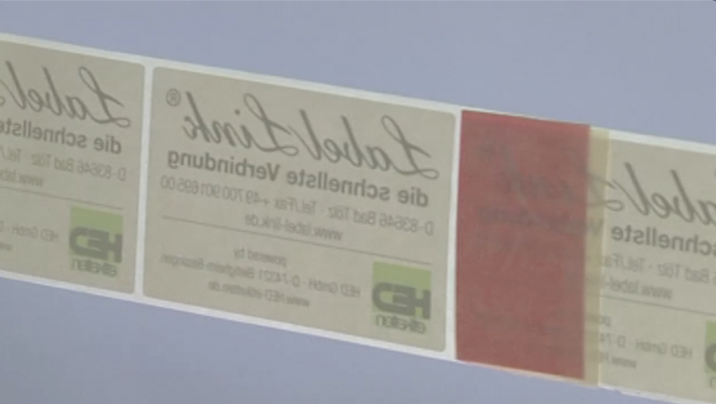 LabelLink® splicing system for label webs Label Link